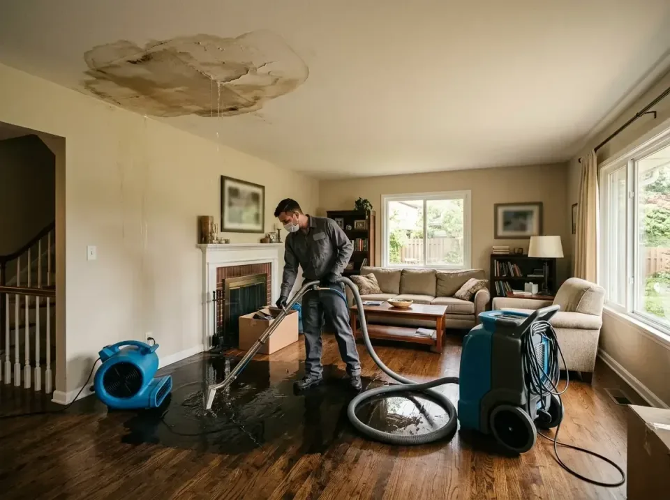 attic-pipe-burst-ceiling-drip-008 — frequently asked questions, Water Damage Restoration & Carpet Care in East Prairie, MO